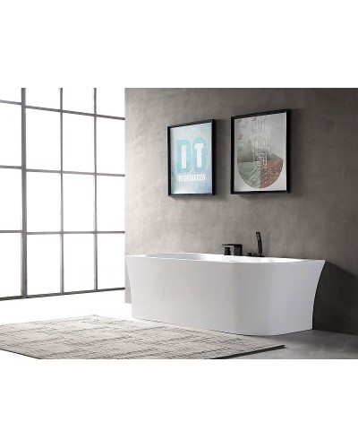 Акриловая ванна Abber 170х78 AB9335-1.7L без гидромассажа