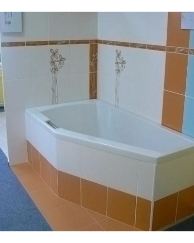 Акриловая ванна Riho Geta 160x90 B029001005 (BA8600500000000) R без гидромассажа