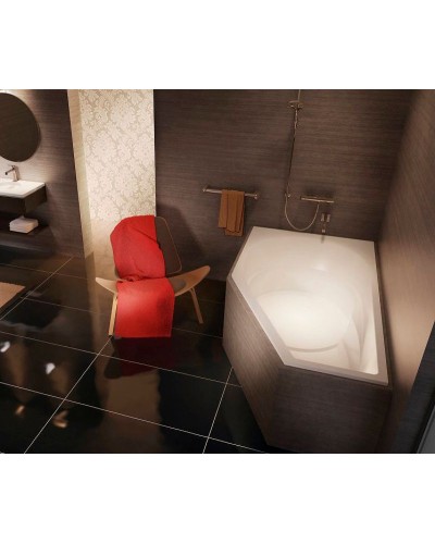 Акриловая ванна Riho Yukon 160x90 B008001005 (BA3400500000000) R без гидромассажа