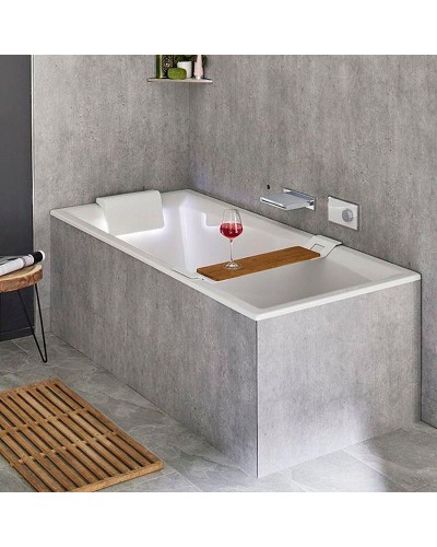 Акриловая ванна Riho Still Square 170x75 B100004005 (BR0200500K00131) LED L без гидромассажа