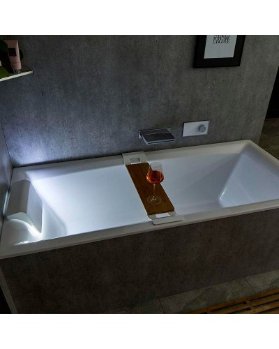 Акриловая ванна Riho Still Square 170x75 B100004005 (BR0200500K00131) LED L без гидромассажа