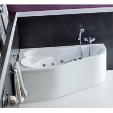 Акриловая ванна Santek Ибица XL 160 L без гидромассажа L
