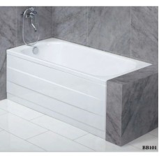 Акриловая ванна 139,8х70 см BelBagno BB101-140-70