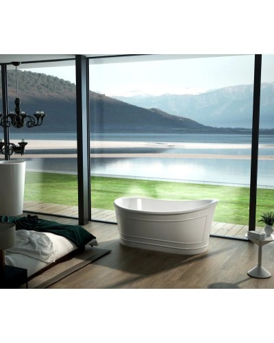 Акриловая ванна 167,6х90 см BelBagno BB32