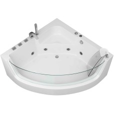 Акриловая ванна Grossman 135х135 GR-13513-1 с гидромассажем