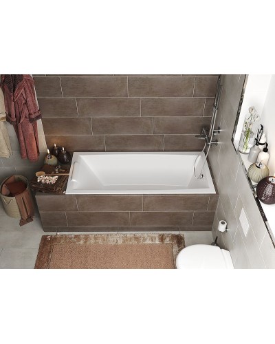 Акриловая ванна Marka One Aelita 170x90 Slim 01ае1790слим без гидромассажа