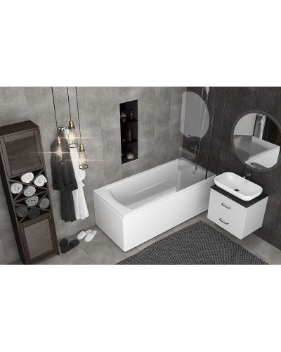 Акриловая ванна Marka One Prime 170х75 01пра1775 без гидромассажа