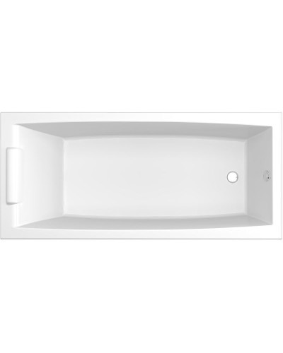 Акриловая ванна Marka One Aelita Slim 165х75 01ае1675слим без гидромассажа