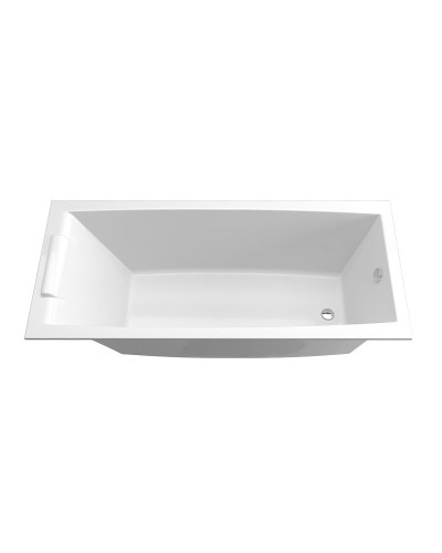 Акриловая ванна Marka One Aelita Slim 165х75 01ае1675слим без гидромассажа