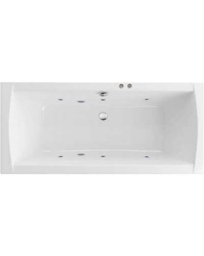 Акриловая ванна Excellent Aquaria Lux 180x80 WAEX.AQU18.SOFT.CR с гидромассажем