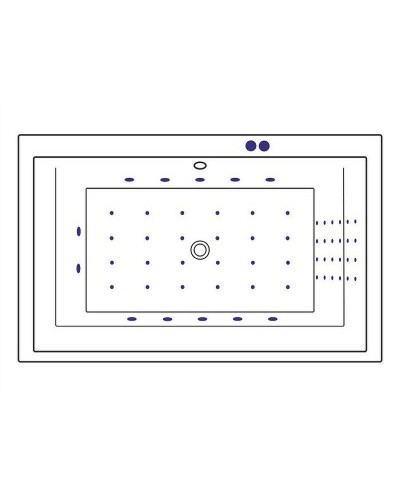 Акриловая ванна Excellent Crown Lux 190x120 WAEX.CRO19.NANO.CR с гидромассажем