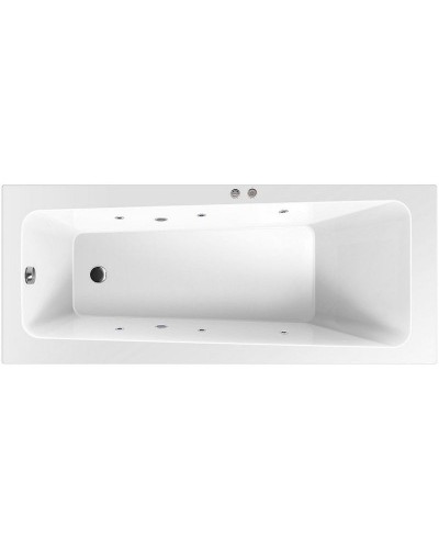 Акриловая ванна Excellent Ava 160x70 WAEX.AVA16.SOFT.CR с гидромассажем