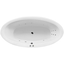 Акриловая ванна Excellent Lumina 190x95 WAEX.LUM19.LINE.CR с гидромассажем