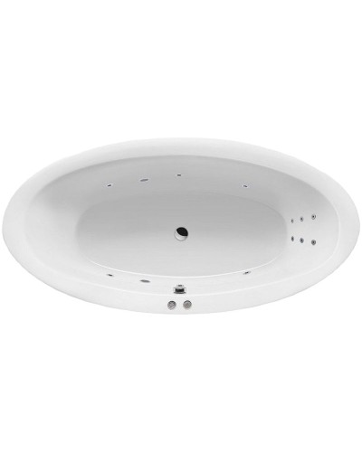 Акриловая ванна Excellent Lumina 190x95 WAEX.LUM19.LINE.CR с гидромассажем