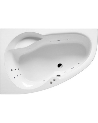Акриловая ванна Excellent Newa 160x95 L WAEX.NEL16.LINE.CR с гидромассажем