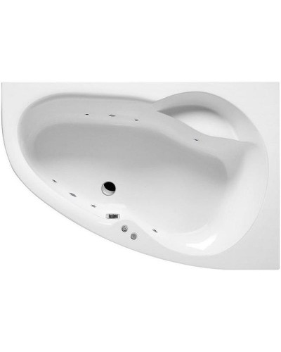 Акриловая ванна Excellent Newa 160x95 R WAEX.NEP16.SOFT.CR с гидромассажем