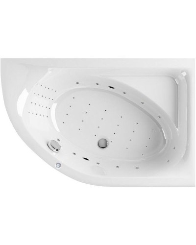 Акриловая ванна Excellent Aquarella 150x100 R WAEX.ARP15.NANO.CR с гидромассажем