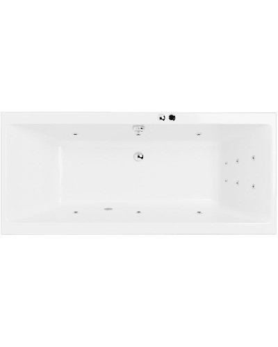 Акриловая ванна Excellent Pryzmat 180x80 WAEX.PRY18.LINE.CR с гидромассажем