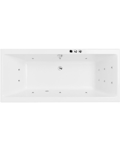 Акриловая ванна Excellent Pryzmat 150x75 WAEX.PRY15.SMART.CR с гидромассажем