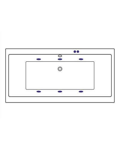 Акриловая ванна Excellent Pryzmat 150x75 WAEX.PRY15.SOFT.CR с гидромассажем