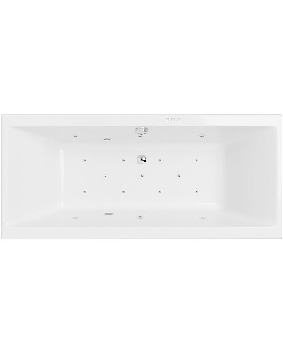 Акриловая ванна Excellent Pryzmat Slim 180x80 WAEX.PRY18S.RELAX.CR с гидромассажем
