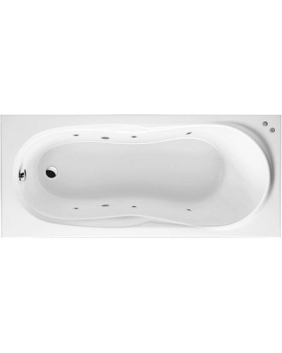 Акриловая ванна Excellent Sekwana 170x75 WAEX.SEK17.SOFT.CR с гидромассажем