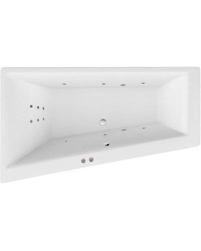 Акриловая ванна Excellent Sfera 170x100 L WAEX.SFL17.LINE.CR с гидромассажем