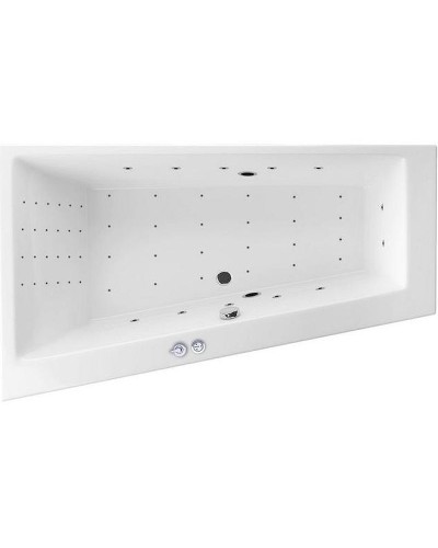 Акриловая ванна Excellent Sfera 170x100 L WAEX.SFL17.NANO.CR с гидромассажем