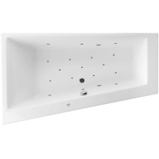 Акриловая ванна Excellent Sfera 170x100 L WAEX.SFL17.RELAX.CR с гидромассажем