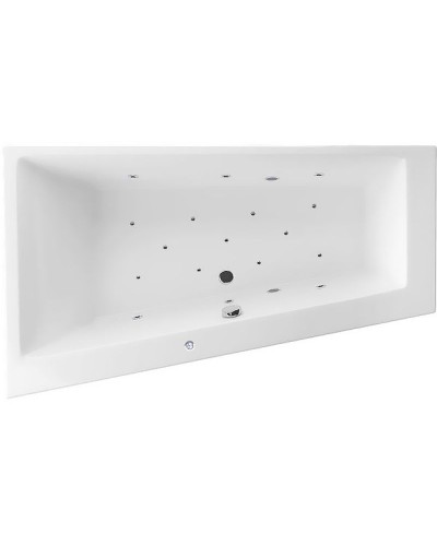 Акриловая ванна Excellent Sfera 170x100 L WAEX.SFL17.RELAX.CR с гидромассажем
