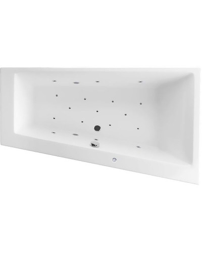 Акриловая ванна Excellent Sfera Slim 170x100 R WAEX.SFP17S.RELAX.CR с гидромассажем