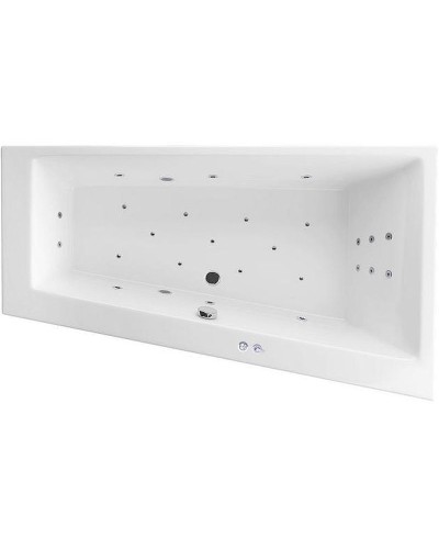 Акриловая ванна Excellent Sfera Slim 170x100 R WAEX.SFP17S.ULTRA.CR с гидромассажем