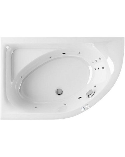 Акриловая ванна Excellent Aquarella 170x110 L WAEX.ARL17.LINE.CR с гидромассажем