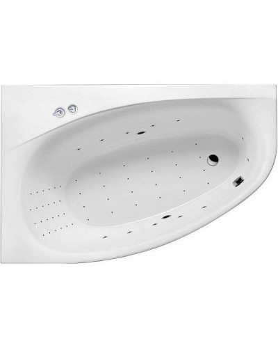 Акриловая ванна Excellent Kameleon 170x110 L WAEX.KML17.NANO.CR с гидромассажем