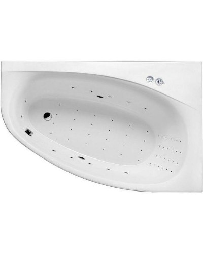 Акриловая ванна Excellent Kameleon 170x110 R WAEX.KMP17.NANO.CR с гидромассажем