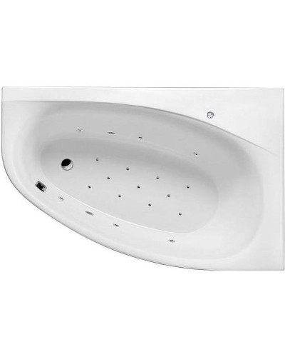 Акриловая ванна Excellent Kameleon 170x110 R WAEX.KMP17.RELAX.CR с гидромассажем