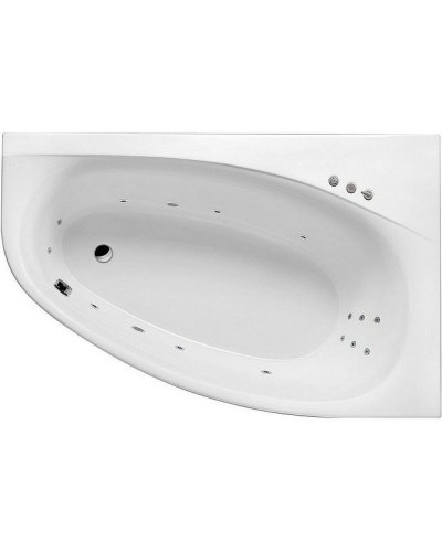 Акриловая ванна Excellent Kameleon 170x110 R WAEX.KMP17.SMART.CR с гидромассажем