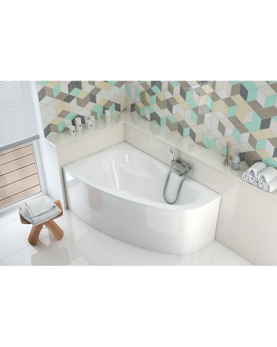 Акриловая ванна Excellent Newa Plus 160х95 L WAEX.NEL16WH без гидромассажа