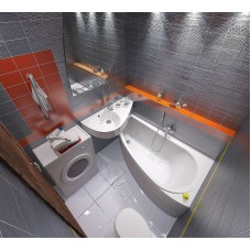 Акриловая ванна 1MarKa Piccolo 150x75 R 01пк1770п без гидромассажа