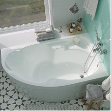 Акриловая ванна 1MarKa Diana 160x100 R 01ди1610п без гидромассажа