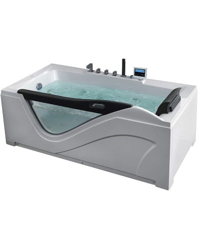 Акриловая ванна Gemy 181х92 G9055 K L с гидромассажем