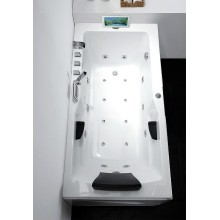 Акриловая ванна Gemy 171x86 G9066 II O R с гидромассажем