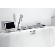 Акриловая ванна Gemy 171x86 G9066 II O R с гидромассажем