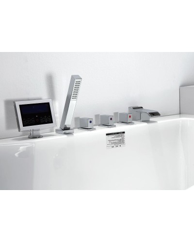 Акриловая ванна Gemy 171x86 G9066 II O R с гидромассажем