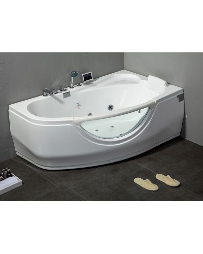 Акриловая ванна Gemy 161х96 G9046 K R с гидромассажем