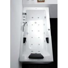 Акриловая ванна Gemy 171х86 G9066 II K R с гидромассажем