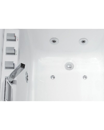 Акриловая ванна Gemy 171х86 G9066 II K R с гидромассажем