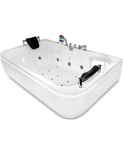 Акриловая ванна Gemy 180х116 G9085 K L с гидромассажем