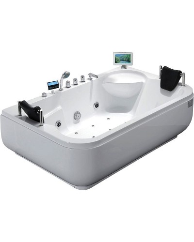 Акриловая ванна Gemy 180х116 G9085 O R с гидромассажем