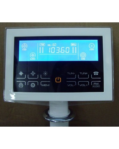 Акриловая ванна Gemy 170х133 G9086 K R с гидромассажем